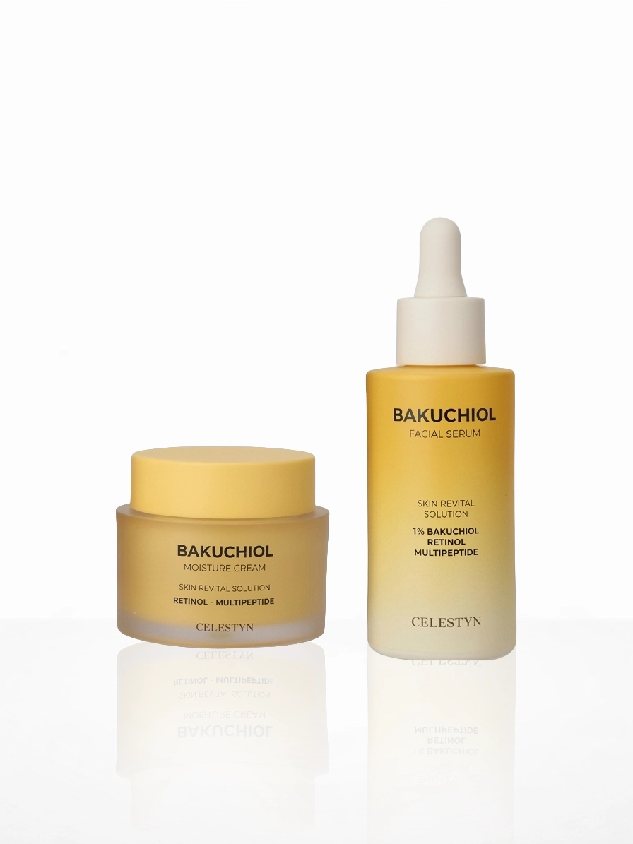 Celestyn Bakuchiol Moisture Cream 50gr + Bakuchiol Serum 50 ml